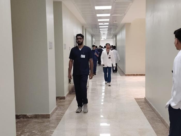 استقبال طلاب وطالبات الطب للعام الدراسي الجديد استقبال طلاب وطالبات الطب للعام الدراسي الجديد